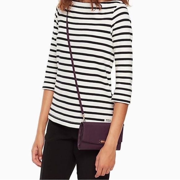 Kate Spade Laurel Way Winni Mini Deep Plum Leather - Picture 3 of 16